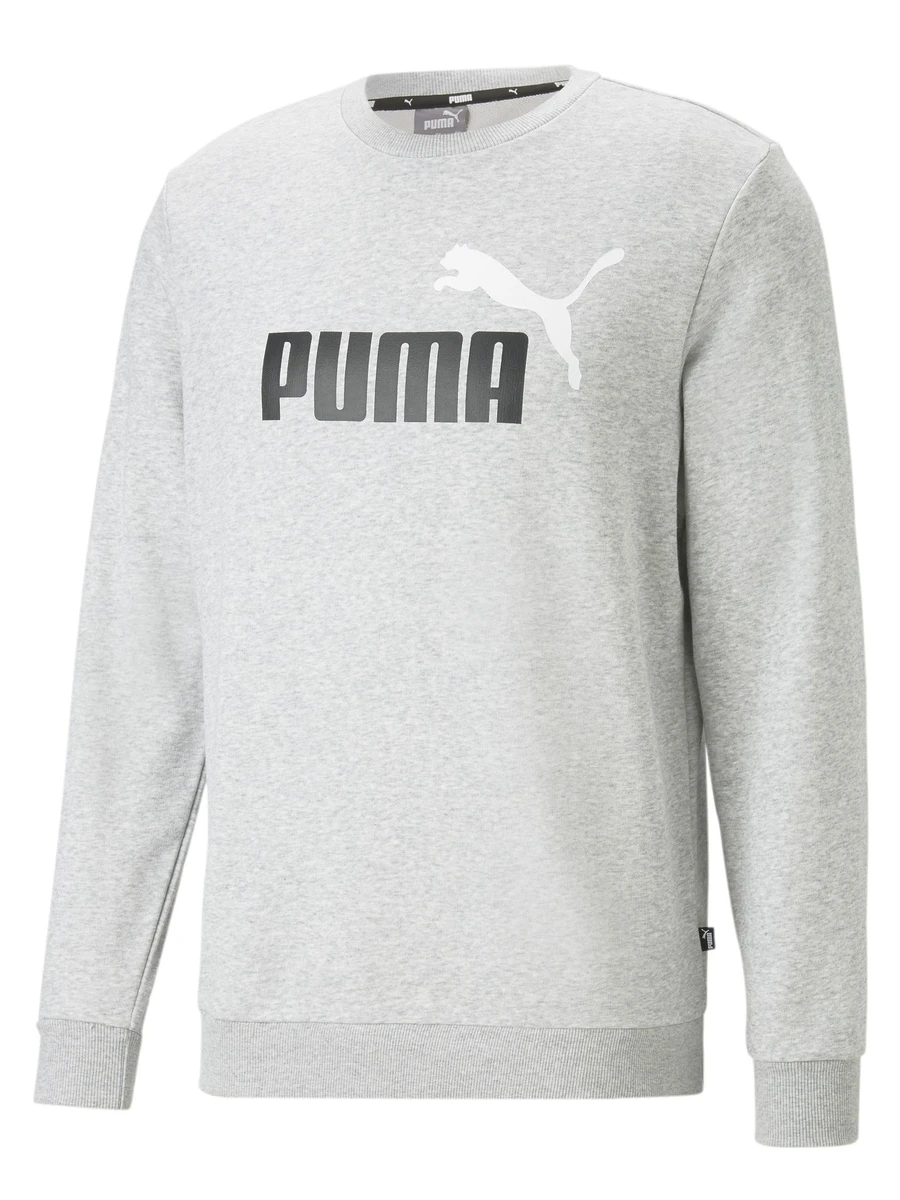 Puma Джемпер мужской ESS+ 2 COL BIG LOGO CREW TR