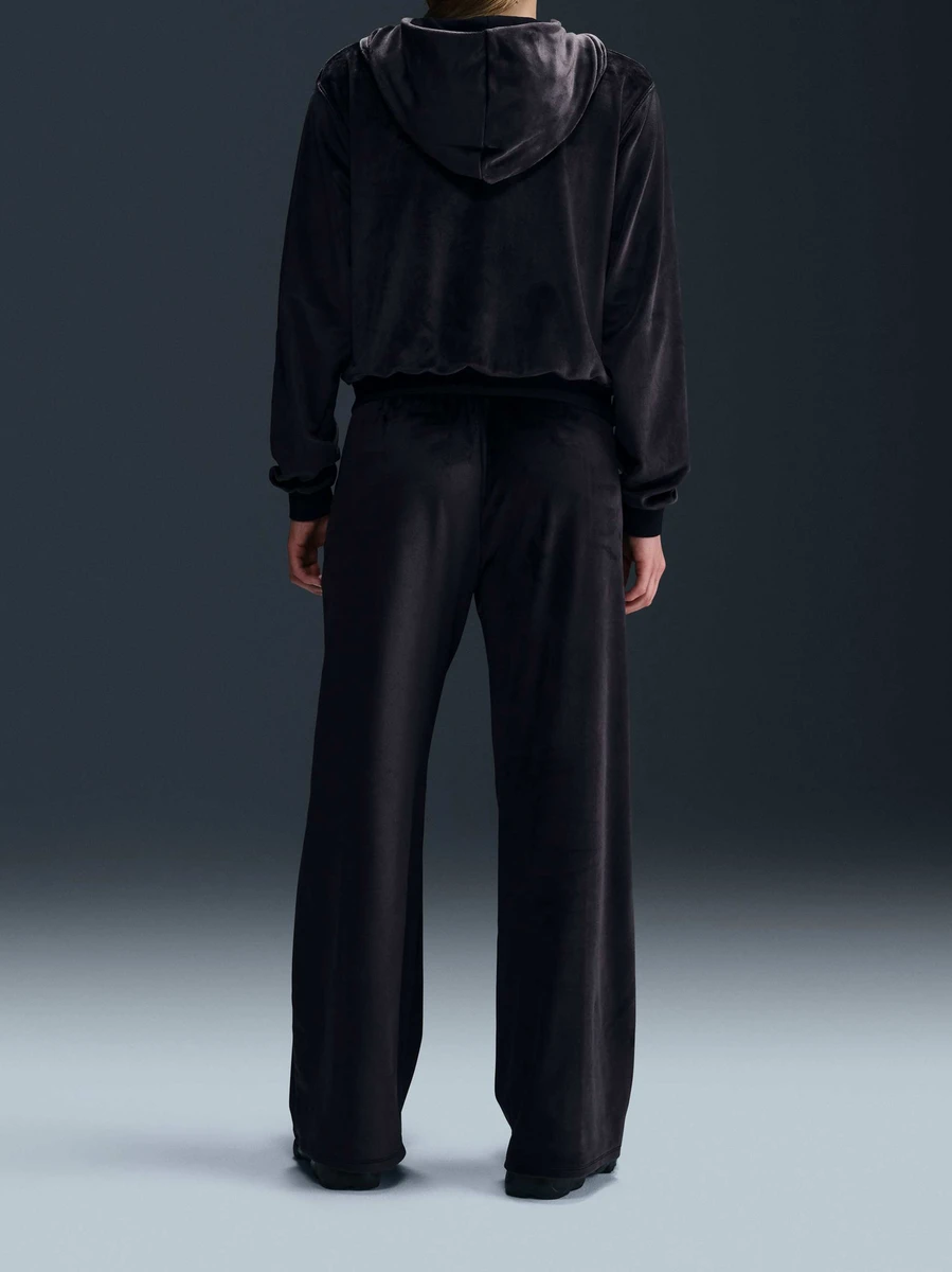 Nike Джемпер женский Nike Sportswear Chill Knit Loose Velour Full Zip Hoodie