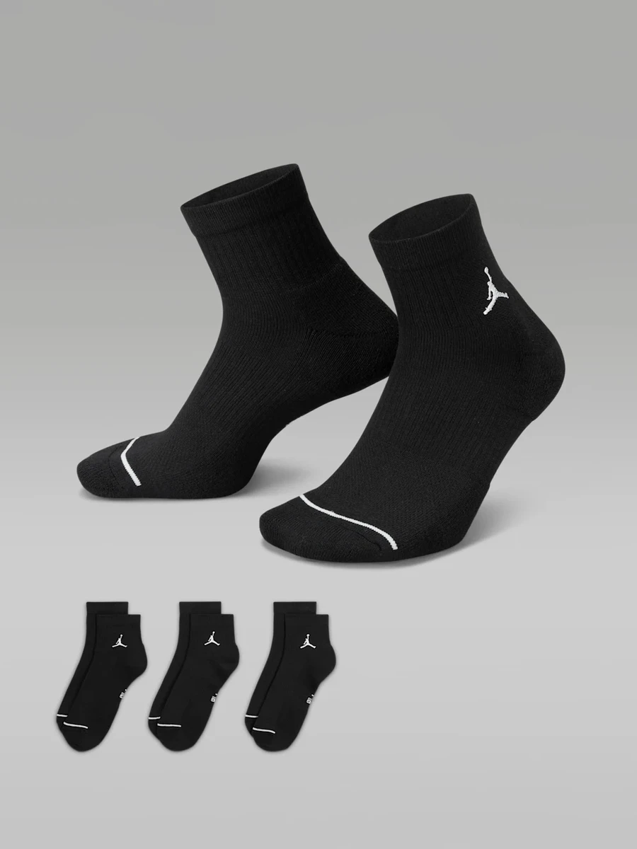 JORDAN Носки ED CUSH POLY ANKLE 3PR (3 пары)