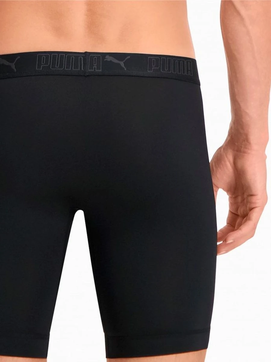 Puma Трусы мужские PUMA SPORT MICROFIBER LONG BOXER 2P (2 шт.)