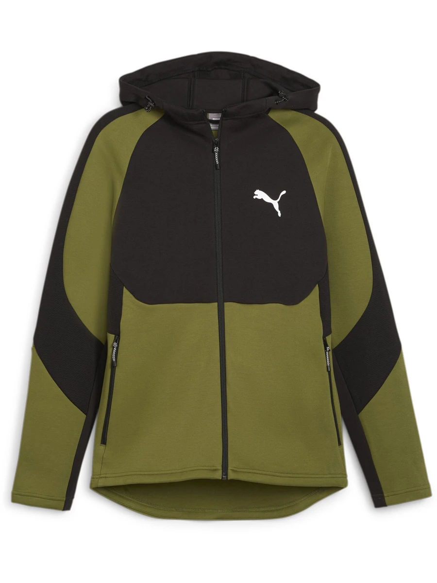 Puma Джемпер мужской EVOSTRIPE FULL-ZIP HOODIE DK
