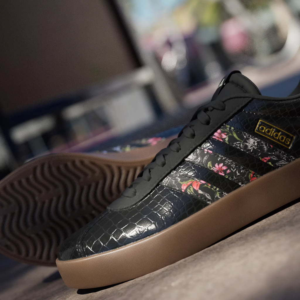 Кеды женские adidas x FARM Rio — тропический принт