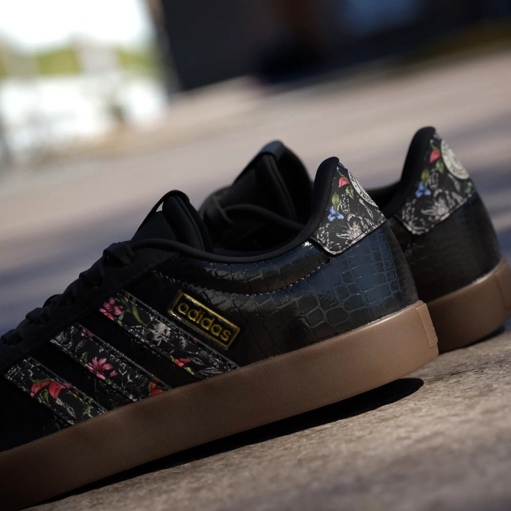 Кеды женские adidas x FARM Rio — тропический принт