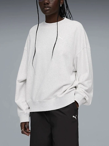 Puma Джемпер женский WARDROBE ESS BOXY CREW TR