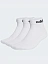 Adidas Носки LINEAR ANKLE CUSHIONED (3 пары) [белый]