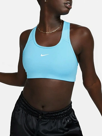 Nike Топ женский NK DF SWSH 1PP BRA