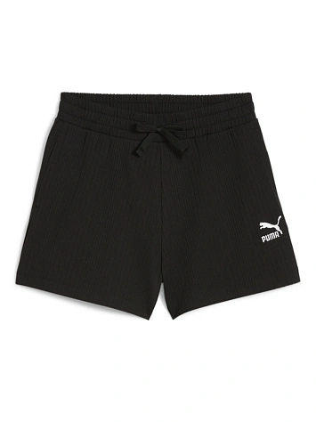 Puma Шорты женские CLASSICS RIBBED A-LINE SHORTS