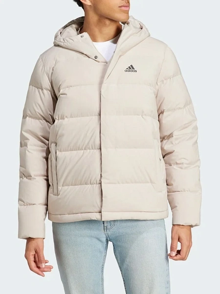 Adidas Куртка-пуховик мужская HELIONIC HOODED DOWN JACKET