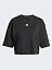 Adidas Футболка женская ESSENTIALS CROP TEE [чёрный]