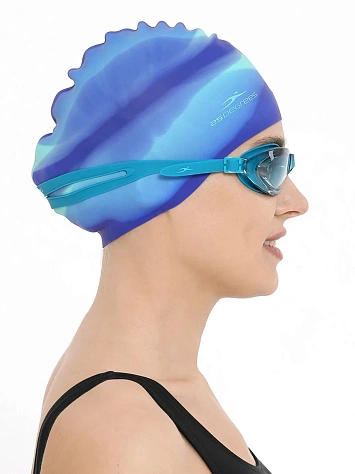 25DEGREES Шапочка для плавания силиконовая HELION