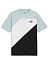 Puma Футболка мужская POWER COLORBLOCK TEE [голубой]