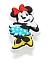 Crocs Джиббитс DISNEYS MINNIE MOUSE CHARACTER [синий]