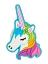 Crocs Джиббитс UNICORN [белый]