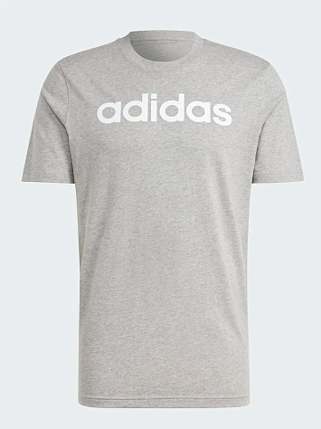Adidas Футболка мужская EMBROIDERED LOGO T-SHIRT LINEAR JERSEY SIMPLE ESSENTIALS