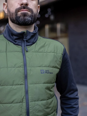 Jack Wolfskin Куртка утеплённая мужская 3 в 1 GLAABACH 3IN1 JKT M