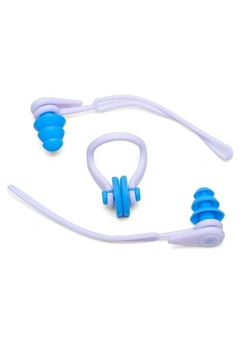 Atemi Набор силиконовые беруши и зажим для плавания
