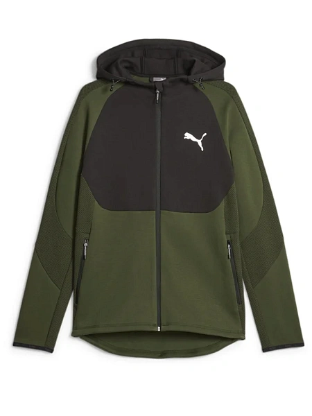 Puma Джемпер мужской EVOSTRIPE FULL-ZIP HOODIE DK