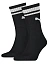 Puma Носки CREW HERITAGE STRIPE 2P UNISEX (2 пары) [чёрный]