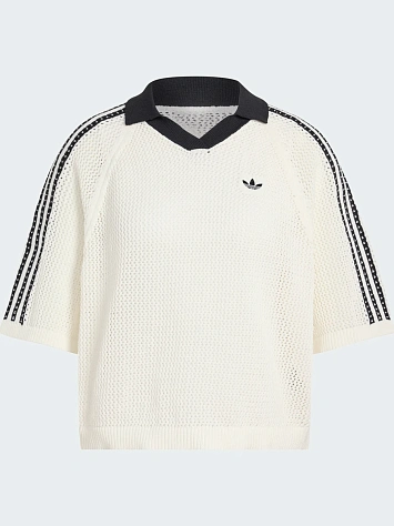 Adidas Поло женское CROCHET POLO