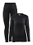Craft Термобельё комплект женский CORE Warm Baselayer [чёрный]