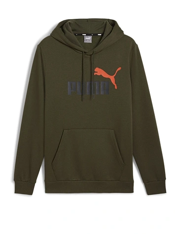 Puma Джемпер мужской ESS+ 2 COL BIG LOGO HOODIE FL