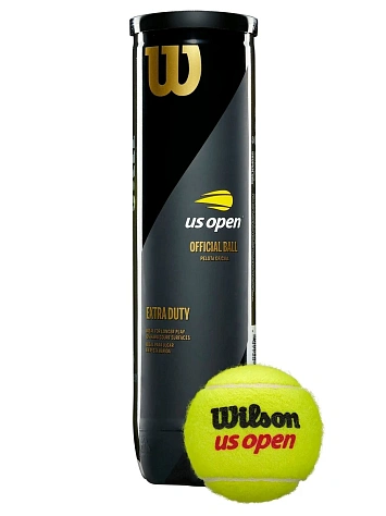 Wilson Мячи теннисные US OPEN (4 мяча в тубе)