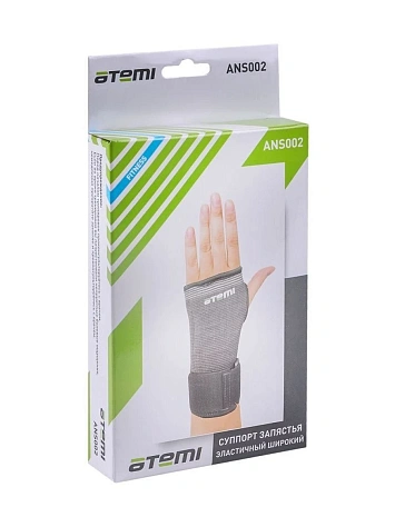Atemi Суппорт запястья эластичный широкий