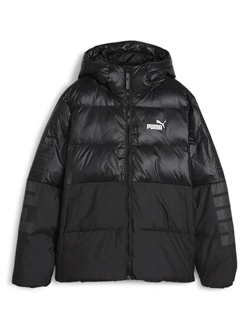 Puma Куртка утеплённая женская PUMA POWER HOODED JACKET PUMA BLACK