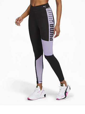 Puma Леггинсы женские TRAIN FAVORITE LOGO HIGH WAIST 7/8