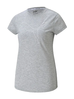 Puma Футболка женская RTG HEATHER LOGO TEE
