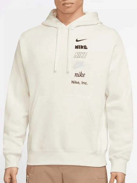 Nike Джемпер мужской NK CLUB+ BB PO HOODIE MLOGO