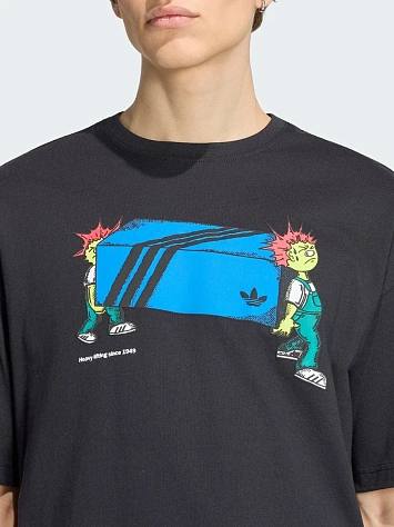 Adidas Футболка мужская BLUE BOX ELVES GRAPHIC T-SHIRT
