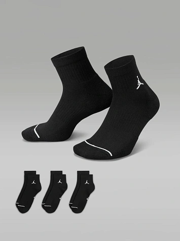 JORDAN Носки ED CUSH POLY ANKLE 3PR (3 пары)