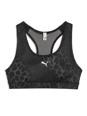 Puma Топ женский 4KEEPS BRA - PADDED - SPOTTED HAZE