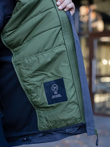 Jack Wolfskin Куртка утеплённая мужская 3 в 1 GLAABACH 3IN1 JKT M