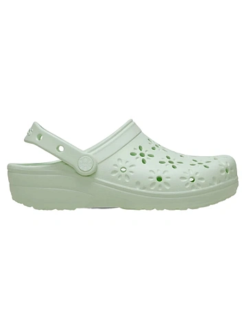 Crocs Сабо CLASSIC FLORAL CUT OUT CLOG