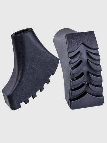 Berger Наконечники для скандинавских палок, широкие, 2 шт., черный