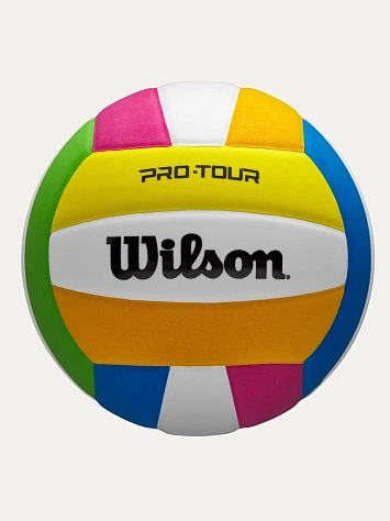 Wilson Мяч волейбольный PRO TOUR VB MULTICOLOR OF