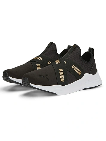 Puma Кроссовки женские WIRED RUN SLIPON METALLICS