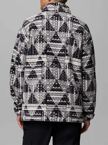 Columbia Джемпер мужской HELVETIA II PRINTED HALF SNAP FLEECE PULLOVER