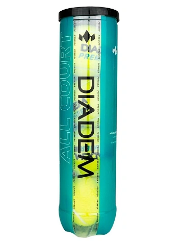Diadem Мячи теннисные PREMIER ALL COURT (4 мяча в тубе)
