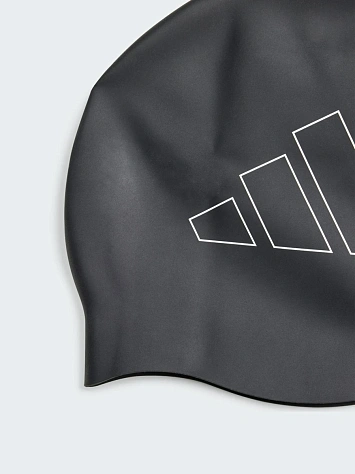 Adidas Шапочка для плавания силиконовая ADULT LOGO CAP