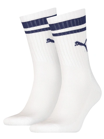 Puma Носки CREW HERITAGE STRIPE 2P UNISEX (2 пары)