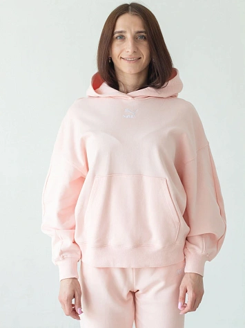 Puma Джемпер женский CLASSICS OVERSIZED HOODIE TR