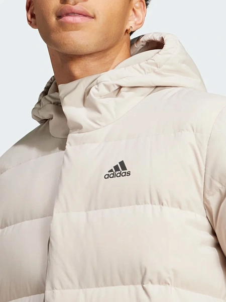 Adidas Куртка-пуховик мужская HELIONIC HOODED DOWN JACKET