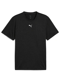 Puma Футболка мужская TAD ESSENTIALS HEATHER LEFT CHEST LOGO TEE
