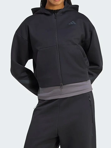 Adidas Джемпер женский W Z.N.E. CR FZ