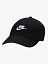 Nike Кепка CLUB UNSTRUCTURED FUTURA CAP [чёрный-матовый]