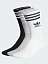 Adidas Носки MID CUT CREW SOCKS 3P (3 пары) [серый]