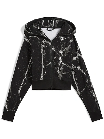 Puma Джемпер женский HOOPS X LAFRANCE WRITTEN IN CHROME CROP HOODIE